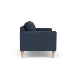 Saxon Large 2 Seater - Indigo - Luxury Italian Linen - The Cotswold Company - thumbnail 3