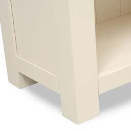 Chalford Warm White Tall and Slim Bookcase - The Cotswold Company - thumbnail 6
