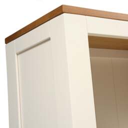 Chalford Warm White Tall and Slim Bookcase - The Cotswold Company - thumbnail 4