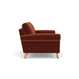 Osbourne Large 2 Seater - Brick - Matt Velvet - The Cotswold Company - thumbnail 3