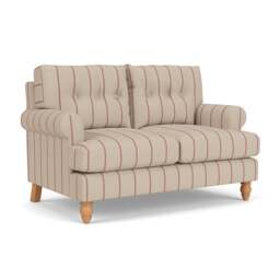 Talbot 2 Seater - Raspberry - Compton Stripe - The Cotswold Company