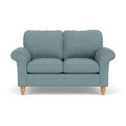 2 Seater Sofa - Sky blue - House linen mix - Hurley - The Cotswold Company - thumbnail 2