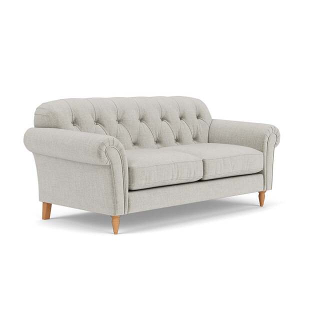 Large 2 Seater Sofa - Grey Mist - Eco Chenille - Chapman - The Cotswold Company - image 1