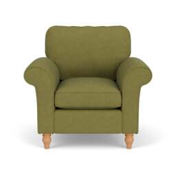 Hurley Armchair - Apple - House Linen Mix - The Cotswold Company - thumbnail 2
