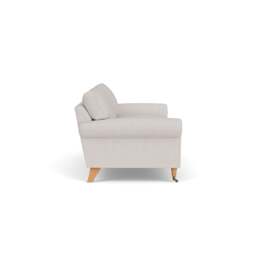 4 Seater Sofa - Soft White - Luxury Italian Linen - Osbourne - The Cotswold Company - thumbnail 3