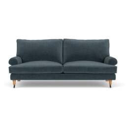 3 Seater Sofa - Teal - Eco Chenille - Stewart - The Cotswold Company - thumbnail 2