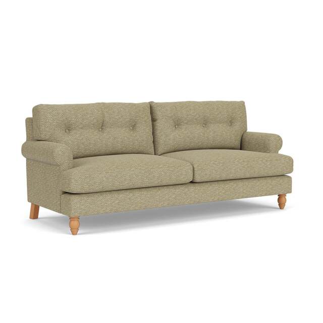 4 Seater Sofa - Apple - Herringbone Weave - Talbot - The Cotswold Company - image 1