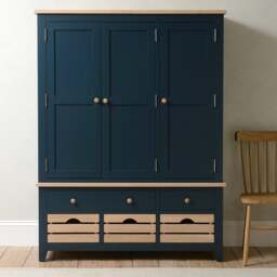 Triple Larder - Chester Midnight Blue - The Cotswold Company - thumbnail 4