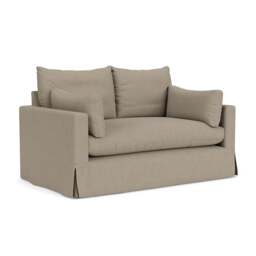 2 Seater Sofa - Dove Grey - House Linen Mix - Ashton - The Cotswold Company - thumbnail 1