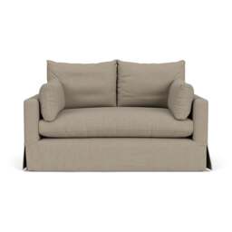 2 Seater Sofa - Dove Grey - House Linen Mix - Ashton - The Cotswold Company - thumbnail 2