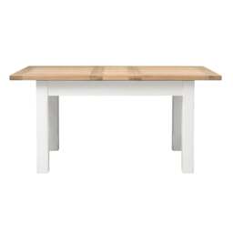 4-6 Seater Extending Dining Table - Chester Pure White - The Cotswold Company - thumbnail 6