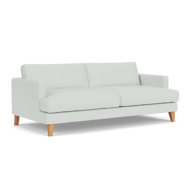 4 Seater Sofa - Duck Egg - Broadway Stripe - Jackson - The Cotswold Company - image 1