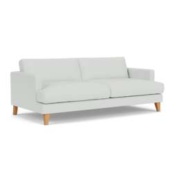 4 Seater Sofa - Duck Egg - Broadway Stripe - Jackson - The Cotswold Company - thumbnail 1