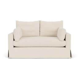 2 Seater Sofa - Cream - House Weave - Ashton - The Cotswold Company - thumbnail 2
