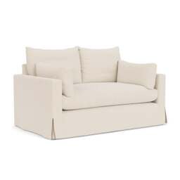 2 Seater Sofa - Cream - House Weave - Ashton - The Cotswold Company - thumbnail 1