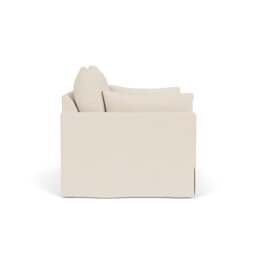 2 Seater Sofa - Cream - House Weave - Ashton - The Cotswold Company - thumbnail 3