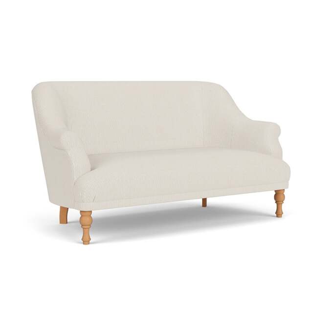 2 Seater Sofa - Natural - Broadway Stripe - Everett - The Cotswold Company - image 1