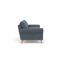 4 Seater Sofa - Indigo - Rustic Weave - Osbourne - The Cotswold Company - thumbnail 3