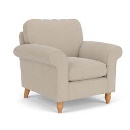 Armchair - Natural - Rustic Weave - Hurley - The Cotswold Company - thumbnail 1