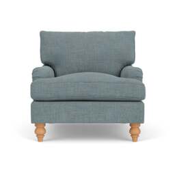 Morris Armchair - Teal marl - Rustic Weave - The Cotswold Company - thumbnail 2