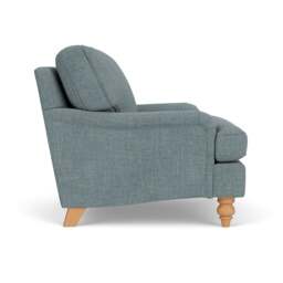 Morris Armchair - Teal marl - Rustic Weave - The Cotswold Company - thumbnail 3