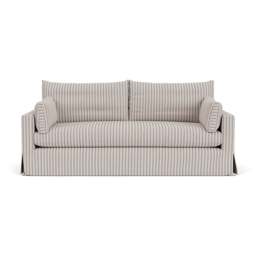 4 Seater Sofa - Indigo - Kingham Stripe - Ashton - The Cotswold Company - thumbnail 2