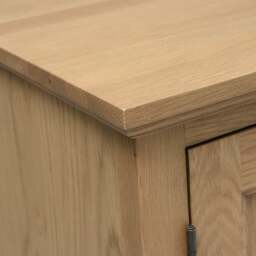 Shoe Cupboard - Elkstone Mellow Oak - The Cotswold Company - thumbnail 6