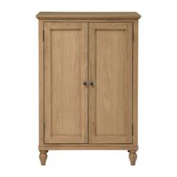 Shoe Cupboard - Elkstone Mellow Oak - The Cotswold Company - thumbnail 3