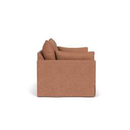 3 Seater Sofa - Brick - Herringbone Weave - Ashton - The Cotswold Company - thumbnail 3
