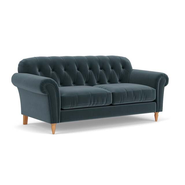 3 Seater Sofa - Night Sky - Matt Velvet - Chapman - The Cotswold Company - image 1