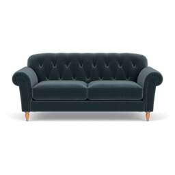 3 Seater Sofa - Night Sky - Matt Velvet - Chapman - The Cotswold Company - thumbnail 2