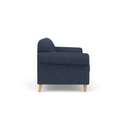 3 Seater Sofa - Indigo - Luxury Italian Linen - Chapman - The Cotswold Company - thumbnail 3