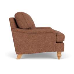 Armchair - Brick Marl - Aquaclean Oxford - Morris - The Cotswold Company - thumbnail 3