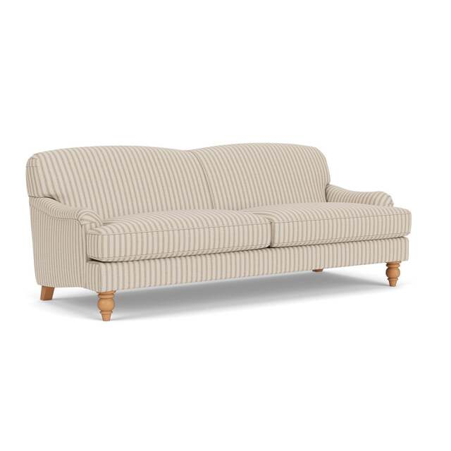 Ashbee 4 Seater - Sage - Kingham Stripe - The Cotswold Company - image 1