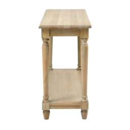 Camille Limewash Oak Console Table - The Cotswold Company - thumbnail 3