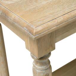 Camille Limewash Oak Console Table - The Cotswold Company - thumbnail 4