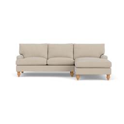 Morris Chaise Large Right Hand - Natural - Rustic weave - The Cotswold Company - thumbnail 2