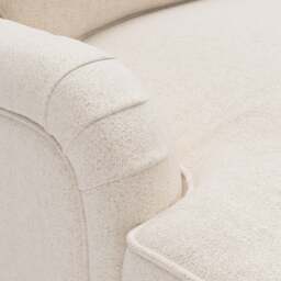 Morris Chaise Large Right Hand - Natural - Rustic weave - The Cotswold Company - thumbnail 4