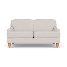 Large 2 Seater Sofa - Soft White - Luxury Italian Linen - Ashbee - The Cotswold Company - thumbnail 2