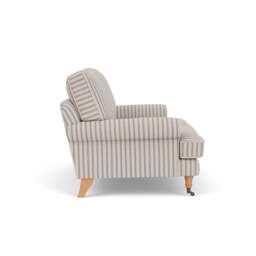 2 Seater Sofa - Indigo - Kingham Stripe - Stewart - The Cotswold Company - thumbnail 3