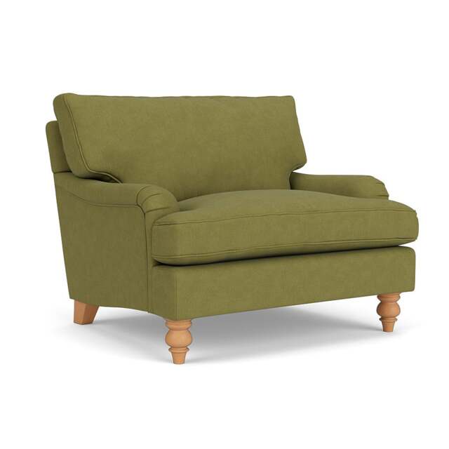 Love Seat - Apple - House Linen Mix - Morris - The Cotswold Company - image 1
