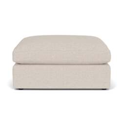 Foot Stool - Natural - House Weave - Clarke Large - The Cotswold Company - thumbnail 2