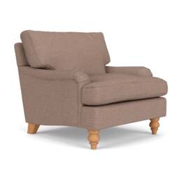 Morris Armchair - Autumn Mix - Textured Weave - The Cotswold Company - thumbnail 1