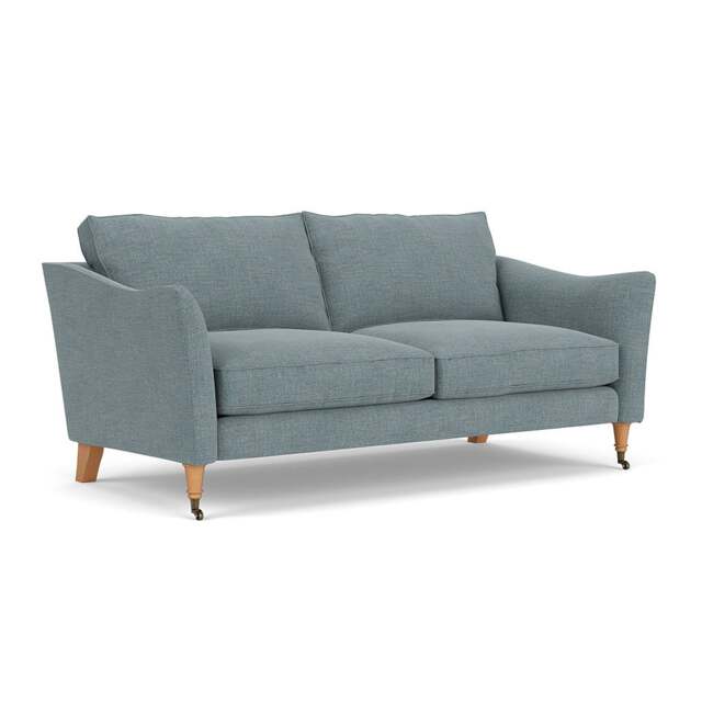 3 Seater Sofa - Teal marl - Rustic Weave - Robinson - The Cotswold Company - image 1