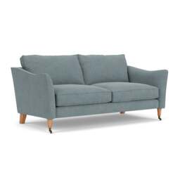 3 Seater Sofa - Teal marl - Rustic Weave - Robinson - The Cotswold Company - thumbnail 1