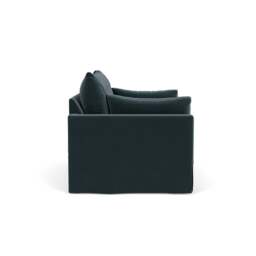 Large 2 Seater Sofa - Night Sky - Matt Velvet - Ashton - The Cotswold Company - thumbnail 3