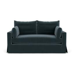 Large 2 Seater Sofa - Night Sky - Matt Velvet - Ashton - The Cotswold Company - thumbnail 2
