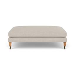 Foot Stool - Natural - Aquaclean Oxford - Taylor - The Cotswold Company - thumbnail 2