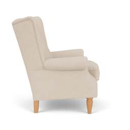 Armchair - Lily White - House Linen Mix - Alice - The Cotswold Company - thumbnail 3
