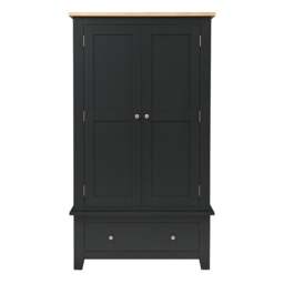Double Wardrobe - Chester Charcoal - The Cotswold Company - thumbnail 7